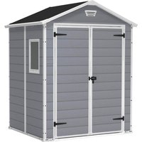 Keter Manor 6 x 5ft Outdoor Plastic Garden Storage Shed - Grey
Keter Manor 6 x 5ft Outdoor Plastic Garden Storage Shed - Grey