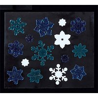 Snowflake Glitter Gel Window Clings Christmas Decoration
Snowflake Glitter Gel Window Clings Christmas Decoration