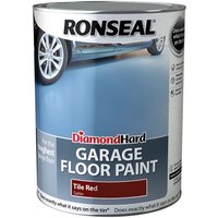 Ronseal Diamond Hard Tile Red - Garage Floor Paint - 5L
Ronseal Diamond Hard Tile Red - Garage Floor Paint - 5L