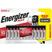 Energizer MAX Alkaline AAA Batteries - 12 Pack
Energizer MAX Alkaline AAA Batteries - 12 Pack