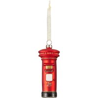 Red Post Box Glass Hanging Christmas Tree Decoration
Red Post Box Glass Hanging Christmas Tree Decoration
