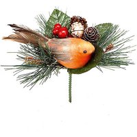 Robin with Pinecone Wreath, Garland or Christmas Tree Decoration Pick
Robin with Pinecone Wreath, Garland or Christmas Tree Decoration Pick
