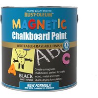 Rust-Oleum WB Magnetic Chalkboard Paint 2.5L
Rust-Oleum WB Magnetic Chalkboard Paint 2.5L