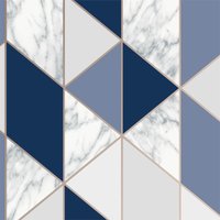 Sublime Marble Geo Navy Wallpaper
Sublime Marble Geo Navy Wallpaper