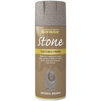 Rust-Oleum Stone Spray Paint - Mineral Brown - 400ml
Rust-Oleum Stone Spray Paint - Mineral Brown - 400ml