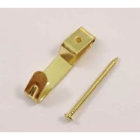 Small Picture Hook - Brass - 25 Pack
Small Picture Hook - Brass - 25 Pack