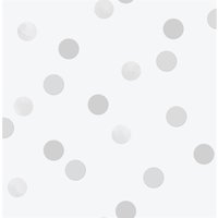 Superfresco Easy Dotty Polka Silver Wallpaper 
Superfresco Easy Dotty Polka Silver Wallpaper