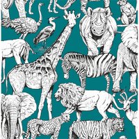 Superfresco Easy Jungle Animals Green Wallpaper
Superfresco Easy Jungle Animals Green Wallpaper