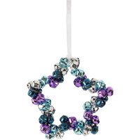 Midnight Magic Bells Star Hanging Christmas Tree Decoration
Midnight Magic Bells Star Hanging Christmas Tree Decoration