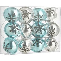 Shiny Silver and Blue Bells Christmas Tree Decorations - Pack of 12
Shiny Silver and Blue Bells Christmas Tree Decorations - Pack of 12