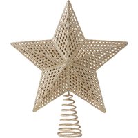 Gold Glitter 3D Christmas Tree Topper
Gold Glitter 3D Christmas Tree Topper