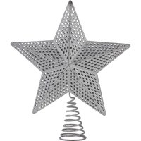 Silver Glitter 3D Christmas Tree Topper
Silver Glitter 3D Christmas Tree Topper