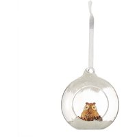Open Front Owl Glass Christmas Tree Bauble
Open Front Owl Glass Christmas Tree Bauble