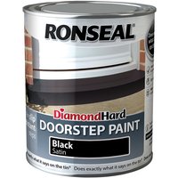 Ronseal Diamond Hard Black - Doorstep Satin Paint - 750ml
Ronseal Diamond Hard Black - Doorstep Satin Paint - 750ml