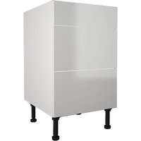 High Gloss Slab White 500mm 3 Drawer Premium Unit
High Gloss Slab White 500mm 3 Drawer Premium Unit