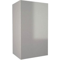 High Gloss Slab Grey 400mm Wall Unit