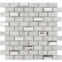 HoM Calacatta Luxe Mosaic Tile Sheet
HoM Calacatta Luxe Mosaic Tile Sheet