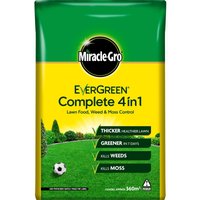 Miracle-Gro EverGreen Complete 4-in-1 Lawn Food, Weed & Moss Killer - 360m2
Miracle-Gro EverGreen Complete 4-in-1 Lawn Food, Weed & Moss Killer - 360m2