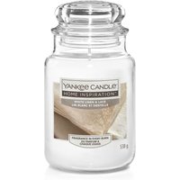 Yankee Candle Home Inspiration Scented Candle - Large Jar - White Linen & Lace
Yankee Candle Home Inspiration Scented Candle - Large Jar - White Linen & Lace