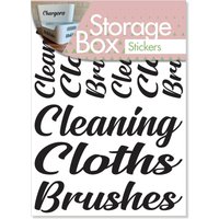 Box Stickers Cleaning and Cloths 
Box Stickers Cleaning and Cloths