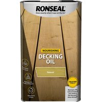 Ronseal Standard Decking Oil Natural - 5L
Ronseal Standard Decking Oil Natural - 5L