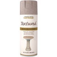 Rust-Oleum Textured Spray Paint - Autumn Brown - 400ml
Rust-Oleum Textured Spray Paint - Autumn Brown - 400ml