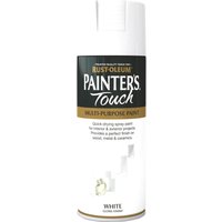 Rust-Oleum Gloss Spray Paint - White - 400ml
Rust-Oleum Gloss Spray Paint - White - 400ml