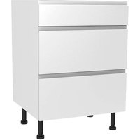 Handleless White Gloss 600mm 3 Drawer Premium Unit
Handleless White Gloss 600mm 3 Drawer Premium Unit
