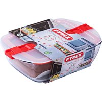 Pyrex Cook & Heat 2 Piece Food Storage Set - Red
Pyrex Cook & Heat 2 Piece Food Storage Set - Red