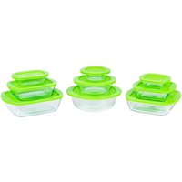 Pyrex Cook & Store 18 Piece Food Storage Set - Green
Pyrex Cook & Store 18 Piece Food Storage Set - Green