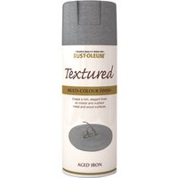 Rust-Oleum Textured Spray Paint - Aged Iron - 400ml
Rust-Oleum Textured Spray Paint - Aged Iron - 400ml