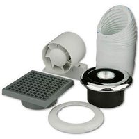 Shower Fan and Light Kit - 100mm
Shower Fan and Light Kit - 100mm