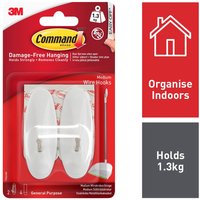 Command Medium Wire Hooks
Command Medium Wire Hooks