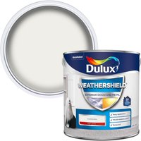 Dulux Weathershield Exterior Gloss Paint - Pure Brilliant White - 2.5L
Dulux Weathershield Exterior Gloss Paint - Pure Brilliant White - 2.5L