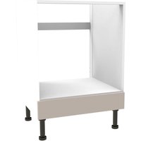 Handleless Cashmere Gloss 600mm Built-in Oven Housing Unit 
Handleless Cashmere Gloss 600mm Built-in Oven Housing Unit