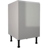 Handleless Grey Gloss 500mm Base Unit