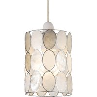 Capiz Natural Dots Lamp Shade