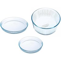 Pyrex Bake & Enjoy Dishes - Set of 3
Pyrex Bake & Enjoy Dishes - Set of 3