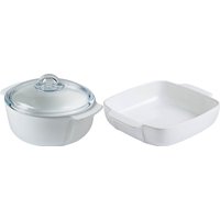 Pyrex Signature Roaster & Casserole Dish Set
Pyrex Signature Roaster & Casserole Dish Set