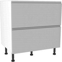 Handleless Grey Gloss 800mm Pan Drawer Premium Unit
Handleless Grey Gloss 800mm Pan Drawer Premium Unit