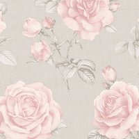 Belgravia Decor Rosa Smooth Floral Blush and Grey Wallpaper
Belgravia Decor Rosa Smooth Floral Blush and Grey Wallpaper