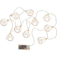 Copper Geo Battery String Lights
Copper Geo Battery String Lights