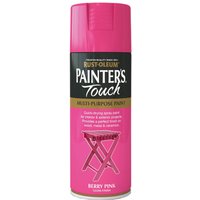 Rust-Oleum Gloss Spray Paint - Berry Pink - 400ml
Rust-Oleum Gloss Spray Paint - Berry Pink - 400ml