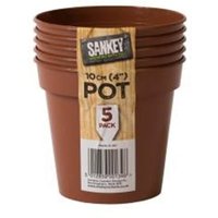 Flower Pots in Orange (Pack of 5) - 10cm
Flower Pots in Orange (Pack of 5) - 10cm