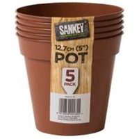 Flower Pots in Orange (Pack of 5) - 13cm
Flower Pots in Orange (Pack of 5) - 13cm