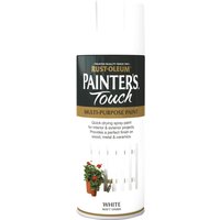 Rust-Oleum Matt Spray Paint - White - 400ml
Rust-Oleum Matt Spray Paint - White - 400ml