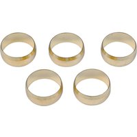 Compression Olives - 15mm - 5 Pack
Compression Olives - 15mm - 5 Pack