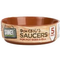 Flower and Plant Pot Saucer (Pack of 5) - 9cm
Flower and Plant Pot Saucer (Pack of 5) - 9cm