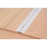 Cover Strip One Level Laminate & Vinyl Edge - Silver 900mm
Cover Strip One Level Laminate & Vinyl Edge - Silver 900mm