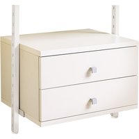 Aura Wardrobe Storage Small Drawer Kit (W)550mm White
Aura Wardrobe Storage Small Drawer Kit (W)550mm White